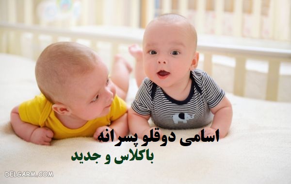 اسامی دوقلو پسرانه باکلاس و جدید